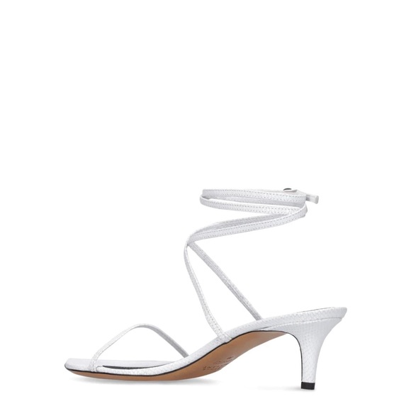 Isabel Marant 50mm Aridee python print leather sandals- 40 NWT - Picture 3 of 7